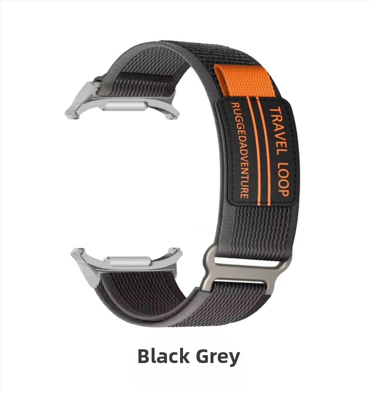 Samsung Galaxy Watch7Ultra dupla szakaszú Wild Trail nejlon tépőzáras, lélegző sportszíjjal kompatibilis