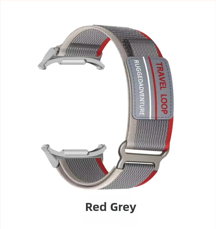 Samsung Galaxy Watch7Ultra dupla szakaszú Wild Trail nejlon tépőzáras, lélegző sportszíjjal kompatibilis