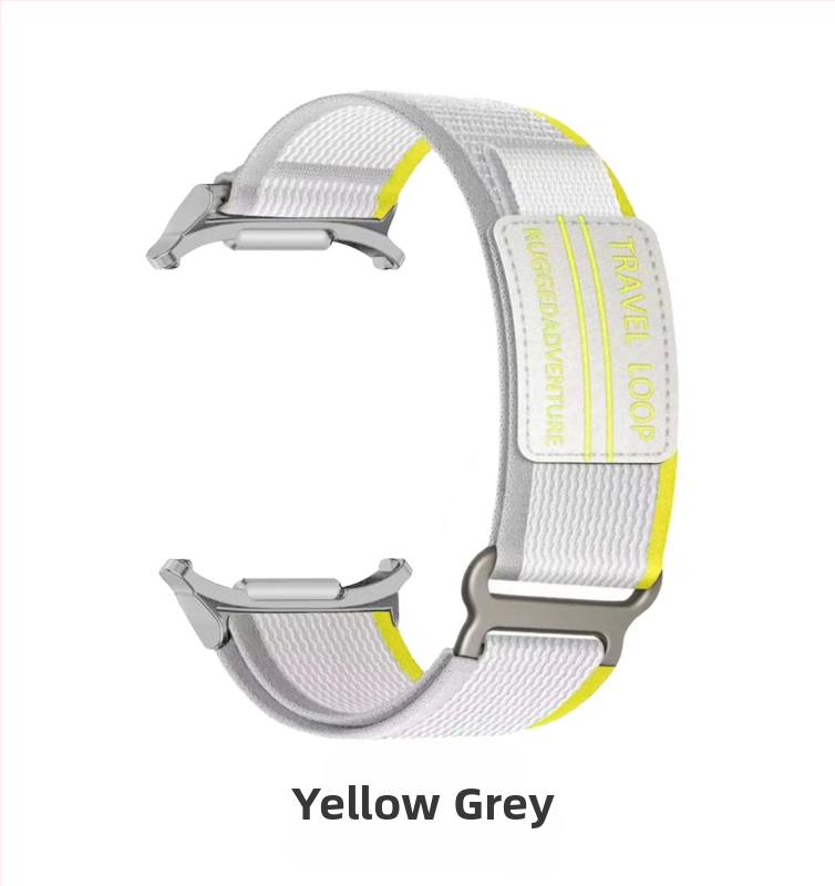 Samsung Galaxy Watch7Ultra dupla szakaszú Wild Trail nejlon tépőzáras, lélegző sportszíjjal kompatibilis