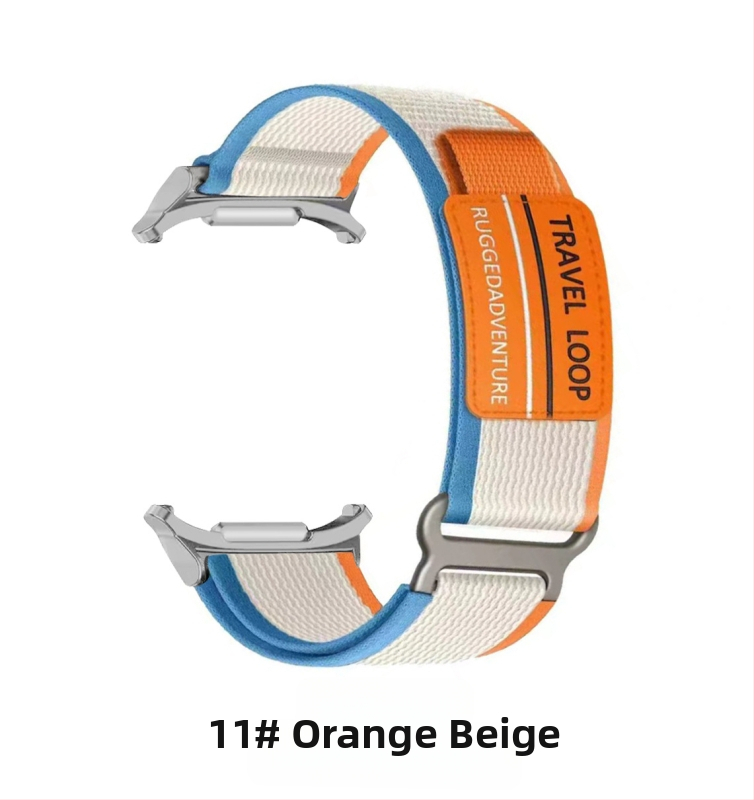 Samsung Galaxy Watch7Ultra dupla szakaszú Wild Trail nejlon tépőzáras, lélegző sportszíjjal kompatibilis