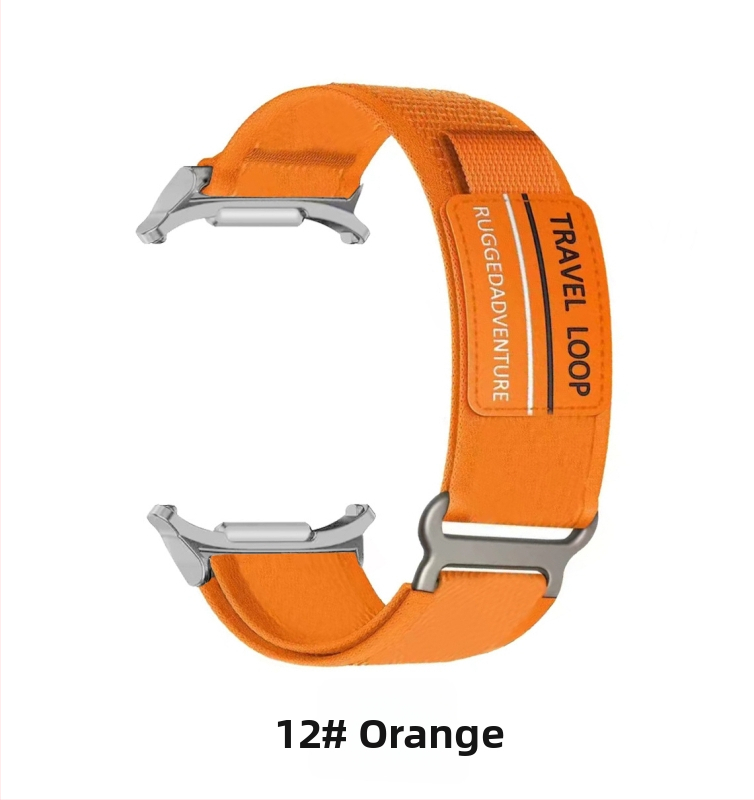 Samsung Galaxy Watch7Ultra dupla szakaszú Wild Trail nejlon tépőzáras, lélegző sportszíjjal kompatibilis