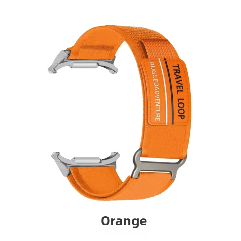 Vhodné pre Samsung Galaxy Watch7Ultra Dvojdielny nylonový remienok na suchý zips Wild Trail Priedušný športový remienok