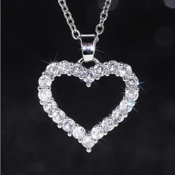 Internet Celebrity Mori Peach Szív Nyaklánc Női Egyszerű Koreai Stílusú Szerelem Kulcscsont Lánc Divat Klasszikus Internet Celebrity Gyémánt Medál