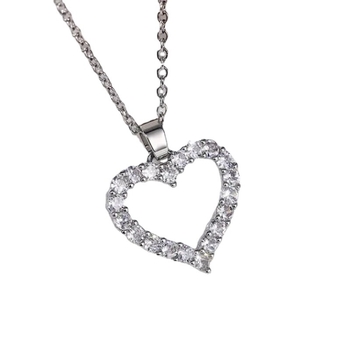 Κολιέ Internet Celebrity Mori Peach Heart με ροζ χρυσό και ασημί μπρασελέ, γυναικείο απλό κορεάτικο στυλ, με αλυσίδα Love Collarbone, κλασικό μενταγιόν Internet Celebrity με διαμάντια