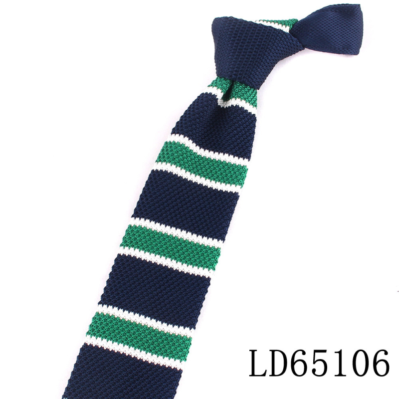 Férfi és női kötött nyakkendő, koreai stílusú, divatos, lezser, zöld csíkos, 5,5 cm-es, keskeny öltöny, ruházati kiegészítők raktáron