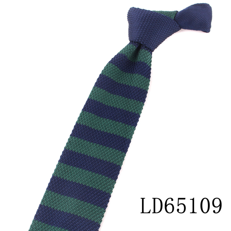 Férfi és női kötött nyakkendő, koreai stílusú, divatos, lezser, zöld csíkos, 5,5 cm-es, keskeny öltöny, ruházati kiegészítők raktáron