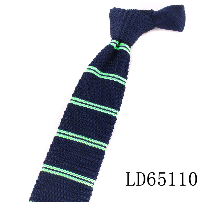 Férfi és női kötött nyakkendő, koreai stílusú, divatos, lezser, zöld csíkos, 5,5 cm-es, keskeny öltöny, ruházati kiegészítők raktáron