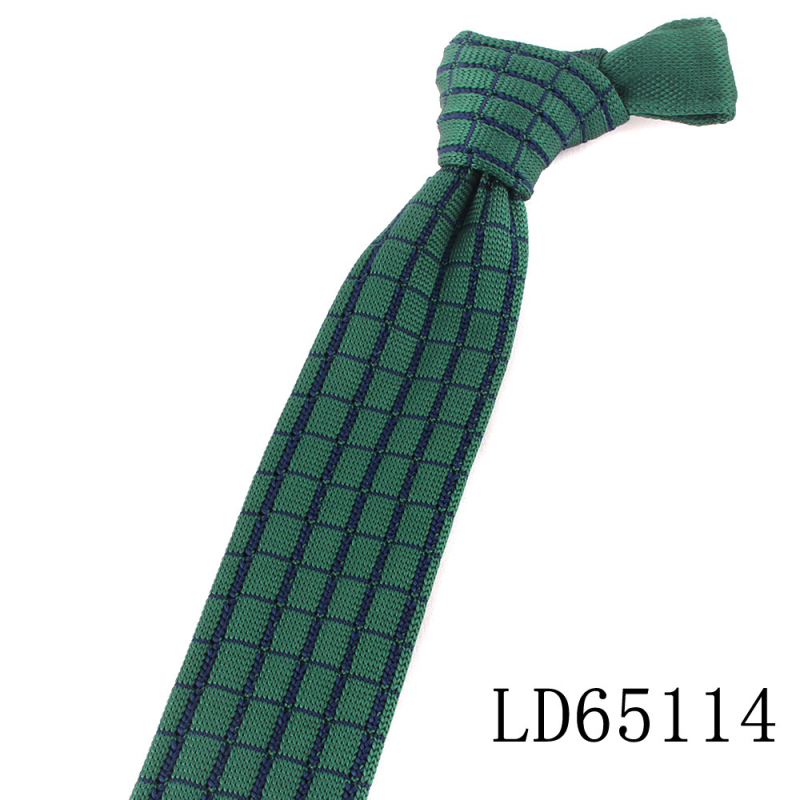 Férfi és női kötött nyakkendő, koreai stílusú, divatos, lezser, zöld csíkos, 5,5 cm-es, keskeny öltöny, ruházati kiegészítők raktáron