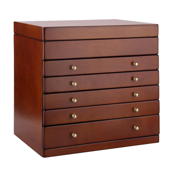 Ékszerdoboz tömörfa többrétegű hercegnő európai retro ékszer nyaklánc tároló doboz ékszerdoboz esküvői születésnapi ajándék