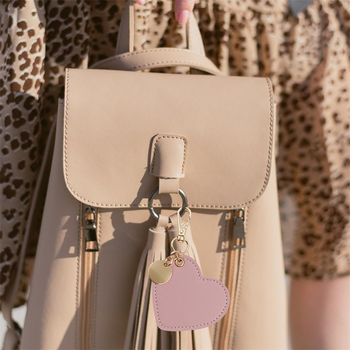 Μπρελόκ με σχήμα καρδιάς σε σχήμα ροδακινί, πολύχρωμο, προαιρετικό, μενταγιόν, μενταγιόν, διακοσμητικά αξεσουάρ μόδας