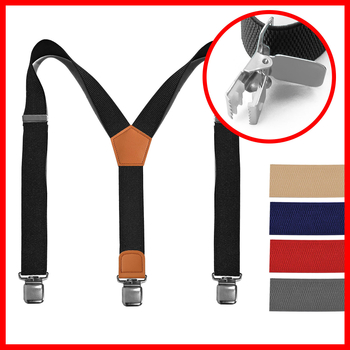 3,8 cm-es kukoricamintás 3 klipszes Y típusú szerszámozás Férfi pántos farmernadrág pánt Uniszex erős pántos klipsz