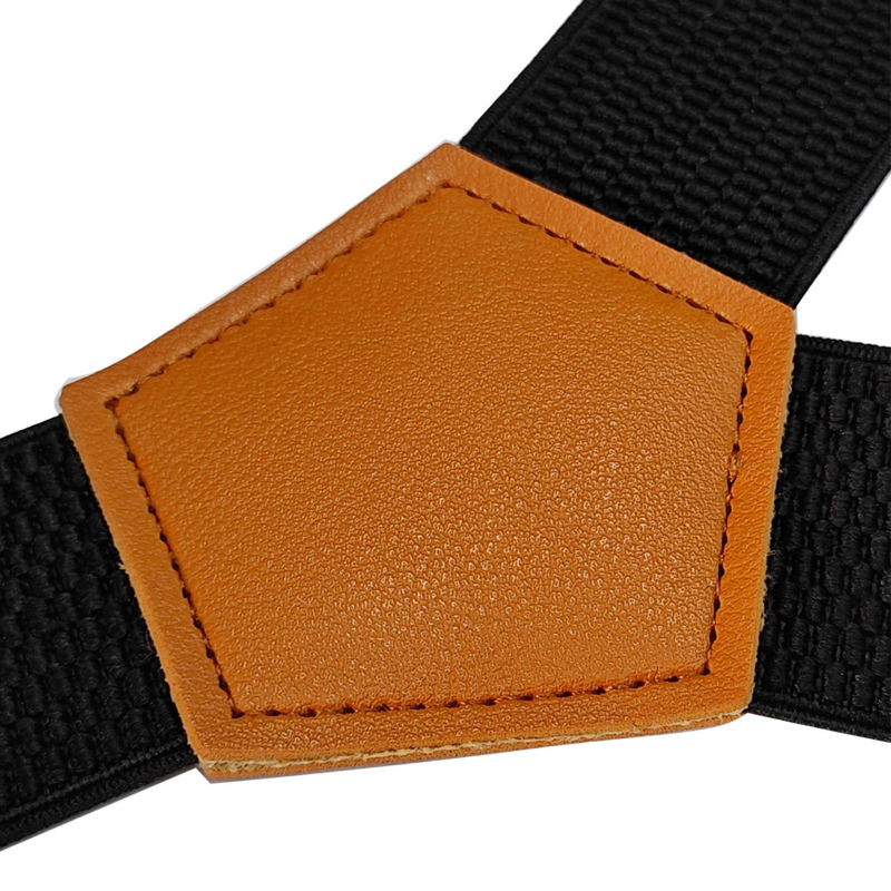 3,8 cm-es kukoricamintás 3 klipszes Y típusú szerszámozás Férfi pántos farmernadrág pánt Uniszex erős pántos klipsz