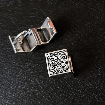 Дамски обеци Clover Square, малки и шикозни, с висок клас, модерни, универсални, креативни, с национален модел