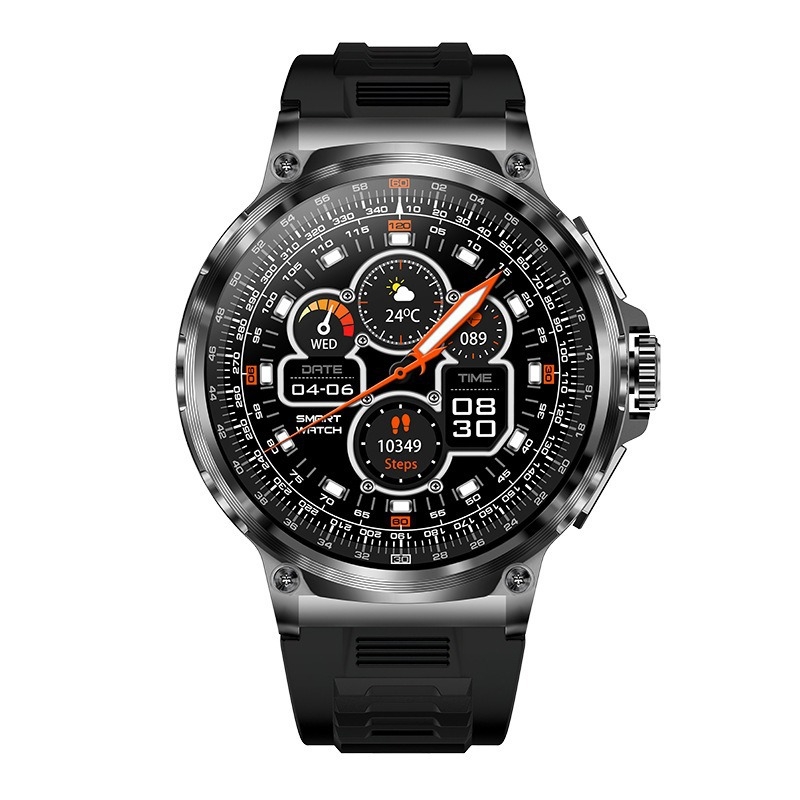 Határokon átnyúló V69 okosóra pulzusméréssel, nagyfelbontású képernyővel, Bluetooth hívással, információs push értesítésekkel, lépésszámlálással és sportfigyeléssel