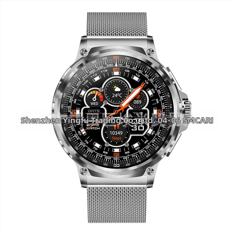 Határokon átnyúló V69 okosóra pulzusméréssel, nagyfelbontású képernyővel, Bluetooth hívással, információs push értesítésekkel, lépésszámlálással és sportfigyeléssel