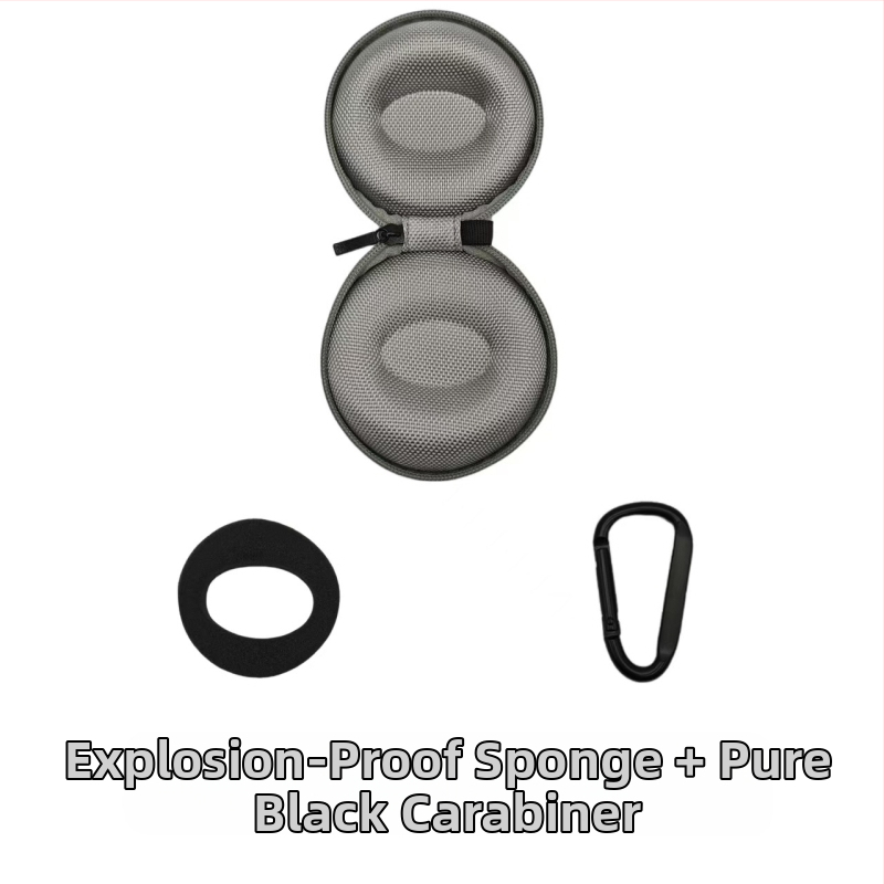 Tiesioginio gamyklinio pardavimo Eva laikrodžių dėžutė, atspari vandeniui ir kritimui, trijų padėčių juodas laikrodžių krepšys, nešiojama Eva laikrodžių laikymo dėžutė.