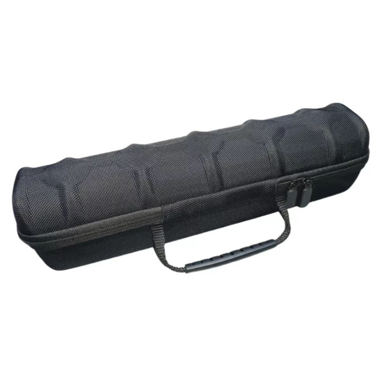 Tiesioginio gamyklinio pardavimo Eva laikrodžių dėžutė, atspari vandeniui ir kritimui, trijų padėčių juodas laikrodžių krepšys, nešiojama Eva laikrodžių laikymo dėžutė.