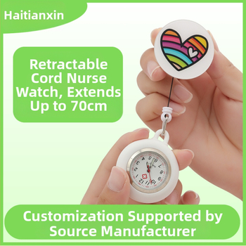 Αναδιπλούμενο Ρολόι Νοσοκόμας, Χαριτωμένο Ρολόι Τσέπης, Κρεμαστό Ρολόι Γιατρού, Φωτεινό Ρολόι Φοιτητή, Γυναικείο Μοντέλο, Σε Απόθεμα, Γρήγορη Παράδοση, Φωτεινό Καντράν