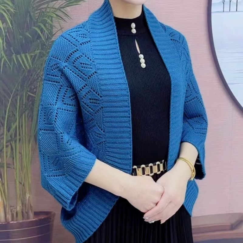 2024 új kardigán, cheongsam sál, női külső illeszkedő szoknya, csúcskategóriás tavaszi és őszi sál, kettős felhasználású, meleg őszi és téli viseletre