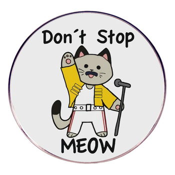 Ne felejtsd el a Meow Meow bross Freddy Mokrui kitűzőt fémötvözetből készült kitűző kiegészítőket