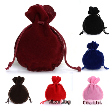 10/zsák flanel ajándéktáska flanel ékszertáska töktáska bársonytáska 7 * 9cm F3991