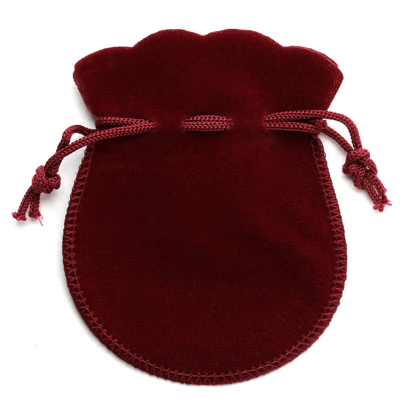 10/zsák flanel ajándéktáska flanel ékszertáska töktáska bársonytáska 7 * 9cm F3991