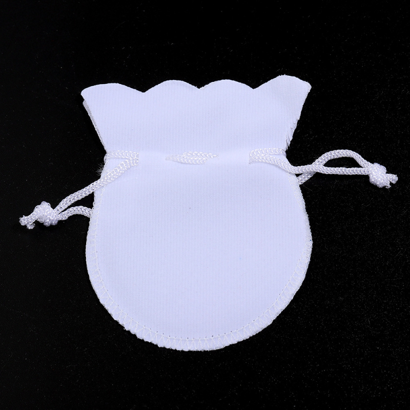 10/zsák flanel ajándéktáska flanel ékszertáska töktáska bársonytáska 7 * 9cm F3991