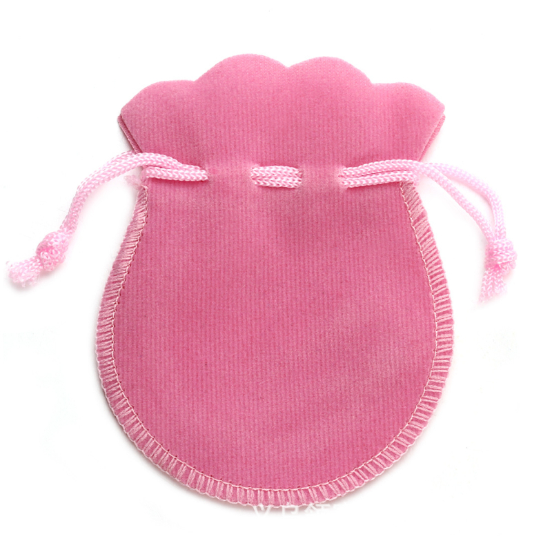 10/zsák flanel ajándéktáska flanel ékszertáska töktáska bársonytáska 7 * 9cm F3991