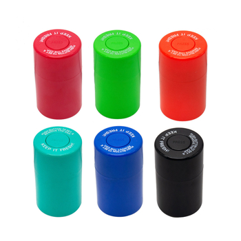Rūpnīcas tiešās jaunās plastmasas noslēgtās kannas ar mazu vakuuma tabakas uzglabāšanas kasti var ar logotipu 165ml