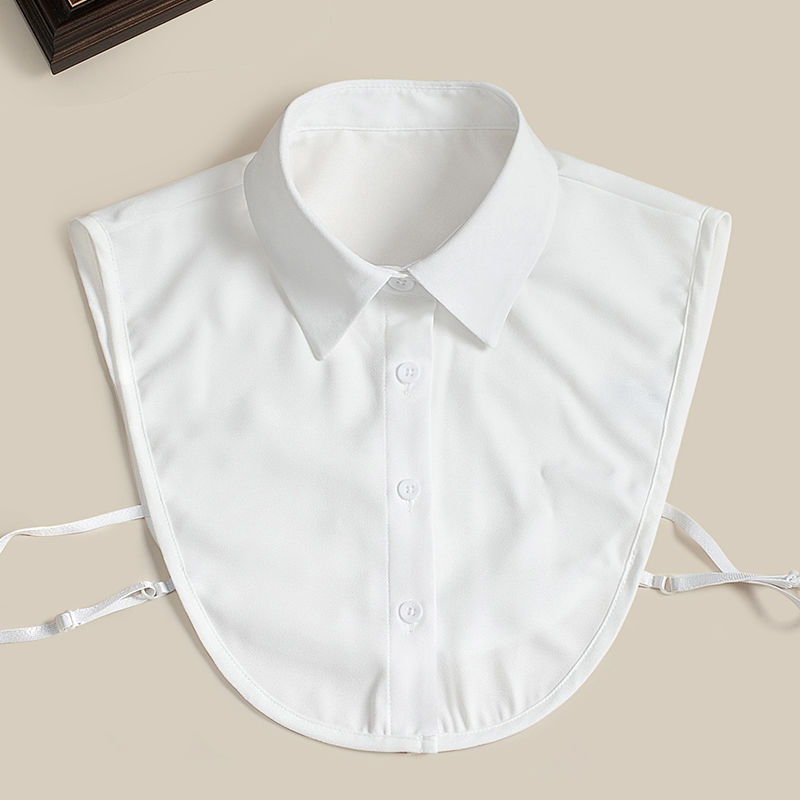 Őszi és téli újdonság, hamis nyakörv, női, minden méretben kapható, fafüles szegéllyel, hamis nyakörv, ing, hamis nyakörv, női fodros gallér