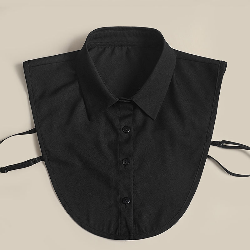 Őszi és téli újdonság, hamis nyakörv, női, minden méretben kapható, fafüles szegéllyel, hamis nyakörv, ing, hamis nyakörv, női fodros gallér