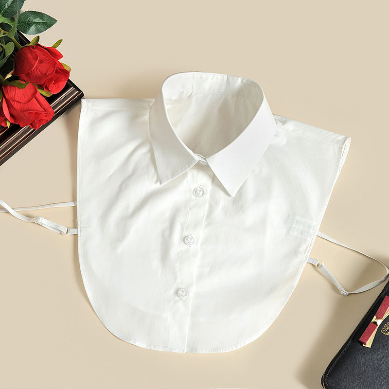 Őszi és téli újdonság, hamis nyakörv, női, minden méretben kapható, fafüles szegéllyel, hamis nyakörv, ing, hamis nyakörv, női fodros gallér