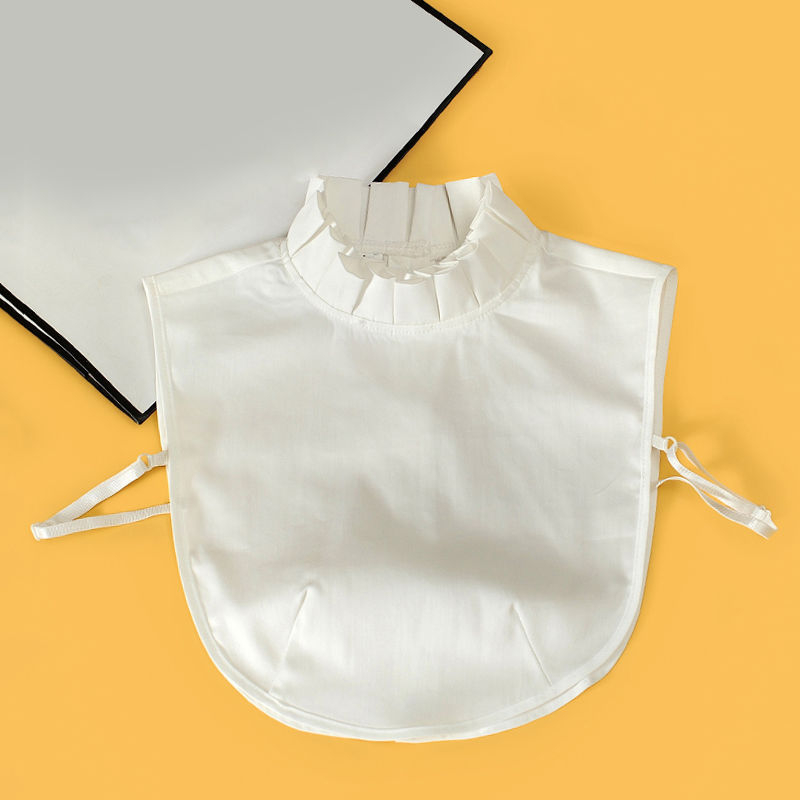 Őszi és téli újdonság, hamis nyakörv, női, minden méretben kapható, fafüles szegéllyel, hamis nyakörv, ing, hamis nyakörv, női fodros gallér