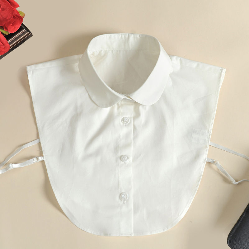 Őszi és téli újdonság, hamis nyakörv, női, minden méretben kapható, fafüles szegéllyel, hamis nyakörv, ing, hamis nyakörv, női fodros gallér