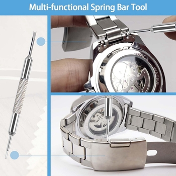 Óra elemcsere szerszámkészlet, órajavító készlet, óra hátlap eltávolító szerszám, óratok