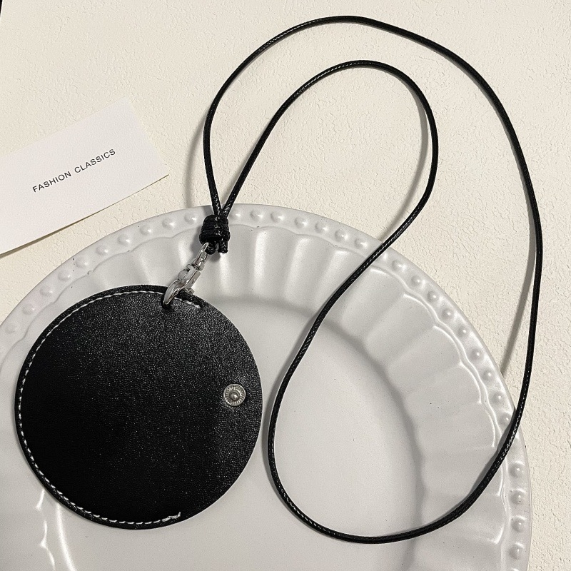Divattervezés Sense kerek bőr nyaklánc könnyű luxus elegáns táska medál nyaklánc gallér lánc kiegészítők