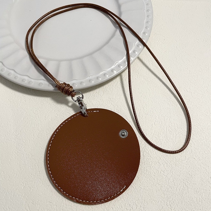 Divattervezés Sense kerek bőr nyaklánc könnyű luxus elegáns táska medál nyaklánc gallér lánc kiegészítők