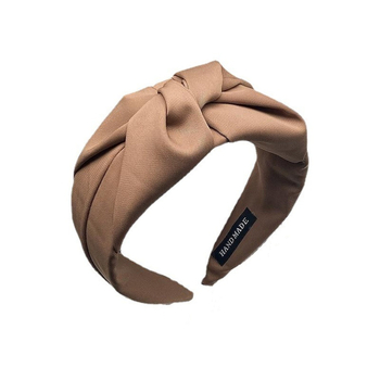 Νέο κορεατικό στυλ μοντέρνο απλό κλιπ μαλλιών με φαρδιά πλευρά, κορδέλα υψηλής κεφαλής, υψηλής ποιότητας Sense Hair Bundle, όλα τα καπέλα που ταιριάζουν