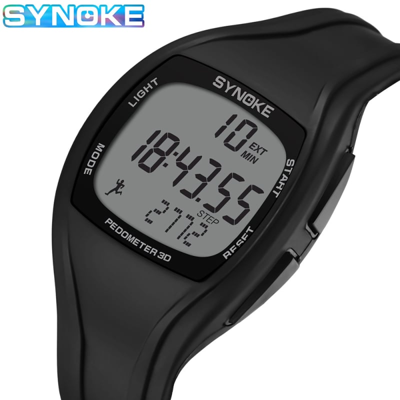 Spordiaja salvestusega veekindel kell 3D sammulugeja spordikell meeste õpilastele mõeldud multifunktsionaalne digitaalne kell jooksukell