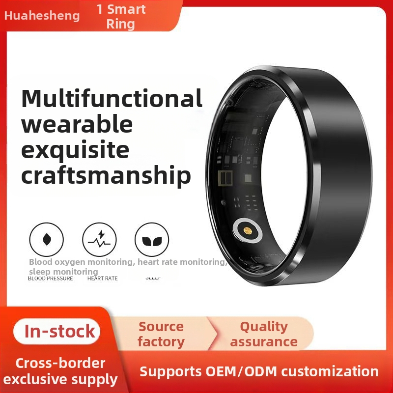 Piiriülene rõngas, pulsisageduse, vere hapniku ja une jälgimine, spordisammude lugeja, veekindel ja kantav nutikas rõngas, uus mudel