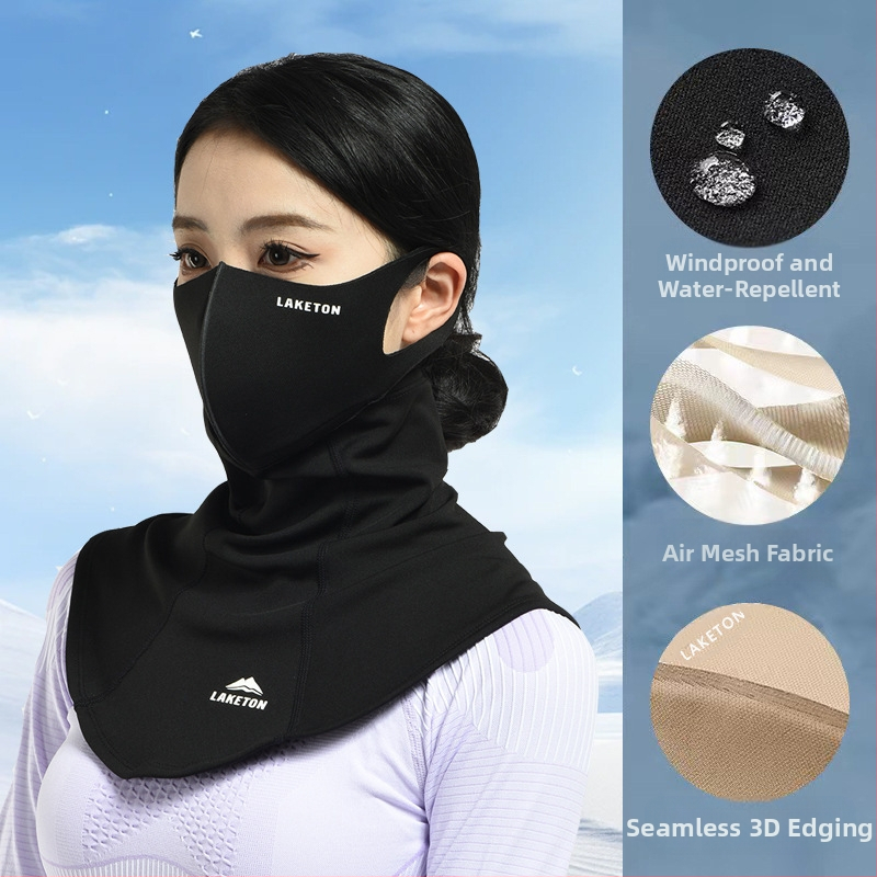 Suusamask Näokaitse naistele ratsutamine mägironimine soe näokate kaelakaitse tuulekindel salli kaelakate õues liivakindel näorätik