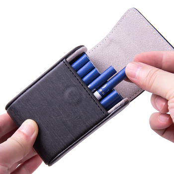 Εργοστάσιο χονδρικής νέας ανδρικής θήκης τσιγάρων για πακέτα τσιγάρων 20 νέες φορητές δερμάτινες θήκες τσιγάρων υψηλής ποιότητας αντι-πιεστικές