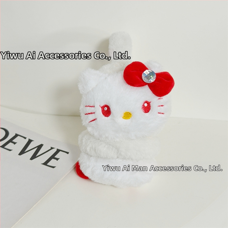 Téli rajzfilm plüss macska fülvédők megvastagított fülvédők kimegy lovaglás szélálló fülvédők aranyos fülvédő műtárgy