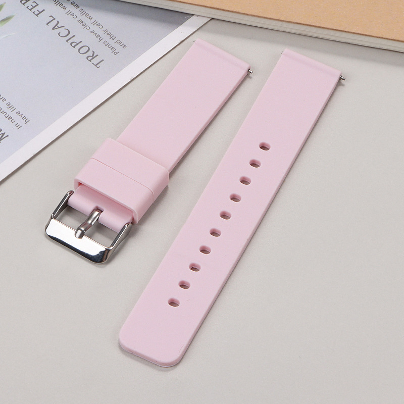 Új, gyorsan kioldható szilikon óraszíj Samsung Huawei Gt okosóraszíjhoz (16/18/20/22/24 mm), raktáron