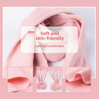 Подарък за рожден ден за жени, кашмирен шал, ръкавици, подаръчна кутия, зимен шал, сапунено цвете, изящно изкуствено цвете за възрастни хора и приятели