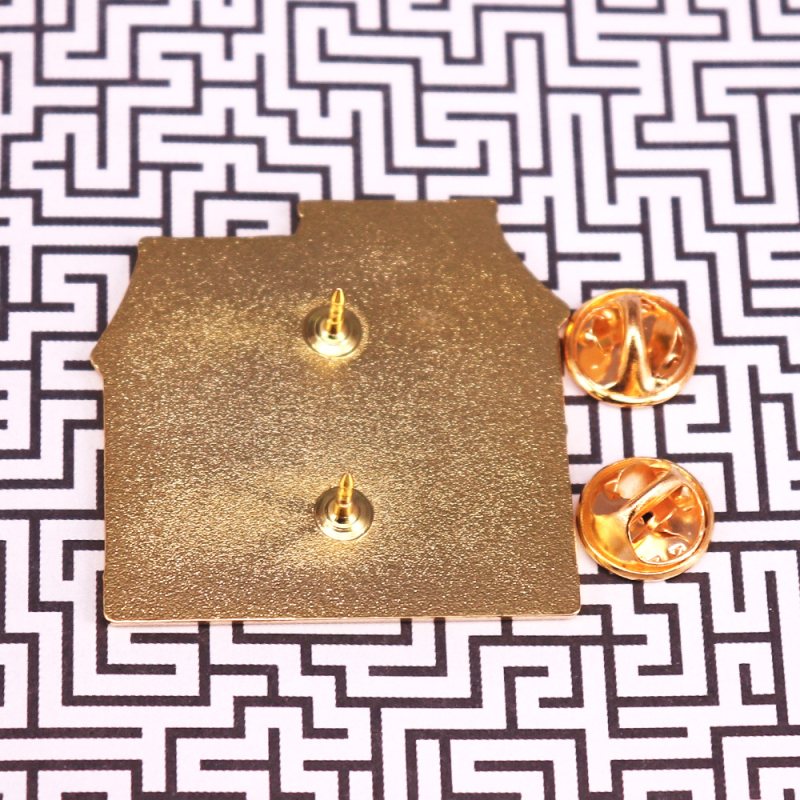 Szellemváros Kísértetház Horror Halloween Zománc Bross Jelvény Divat Személyiség Hátizsák Dekoratív Gallér Kitűző