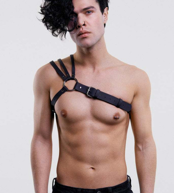 Eiropas un Amerikas ādas plecu siksna naktsklubam KTV bāra deju priekšnesumam Visu spēļu apģērbu aksesuāri daudzkrāsains pēc izvēles