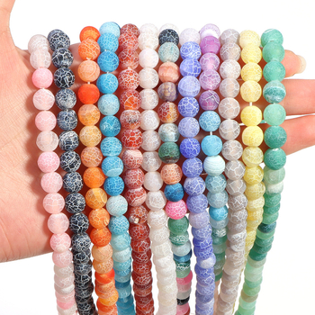 Εθνική τάση ρετρό φυσικό στυλ αχάτη σκόρπιες χάντρες βραχιόλι κολιέ αξεσουάρ DIY χειροτεχνίας κιτ υλικού τέχνης