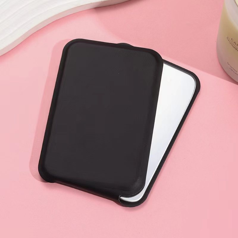 Ins Style egyszínű sminktükör diákkollégium átlátszó sminktükör utazó hordozható hordozható hordozható kis tükör összecsukható hordozható