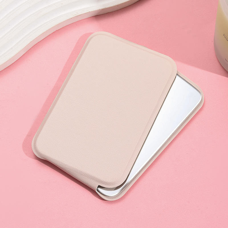 Ins Style egyszínű sminktükör diákkollégium átlátszó sminktükör utazó hordozható hordozható hordozható kis tükör összecsukható hordozható